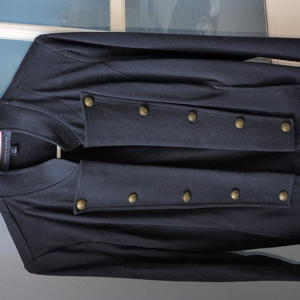 Tommy Hilfiger Navy Blue Blazer with Gold Buttons